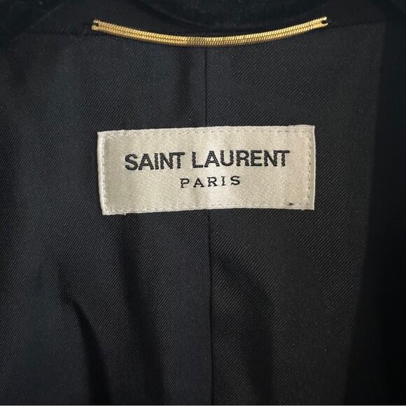 Saint Laurent Classic Jacket in Grain De Poudre size FR 36 Single Breast - Picture 2 of 14